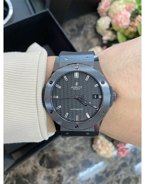 hublot classic fusion carbon replica|Hublot Classic Fusion Carbon Fiber Dial Black Ceramic Men's.